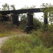 Timber Trestle Railroad Bridges
