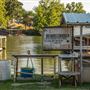Fish Cleaning Station At Marina