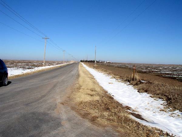 Harmon Road and County Road 405 (2/6/2009)
