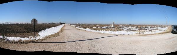Harmon Road and County Road 405 (2/6/2009)
