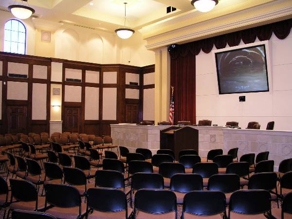 Ponca City - City Hall - Centennial Plaza (2/9/2009)