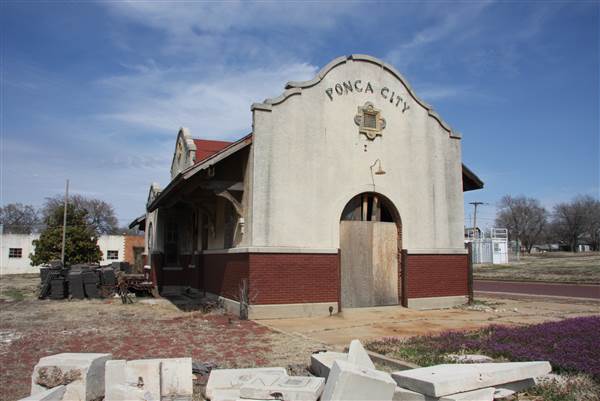 Ponca City Rock Island Train Depot (4/24/2014)