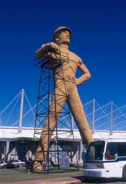 Golden Driller (7/25/2014 - Credits: Oklahoma Tourism - TravelOK)