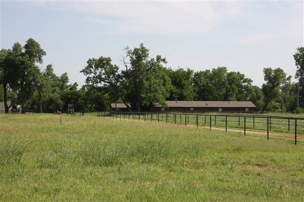 NFL Farms - Main road from circle leading into horse grazing areas and pens (7/2/2015 - Credits: Yousef Kazemi)