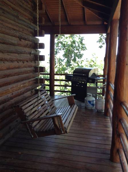 Lakeridge Cabin - Different shots of a rustic cabin with great scenic views of nearby Broken Bow Lake. (8/29/2015 - Credits: Charity O'Donnell)