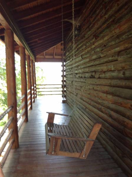 Lakeridge Cabin - Different shots of a rustic cabin with great scenic views of nearby Broken Bow Lake. (8/29/2015 - Credits: Charity O'Donnell)