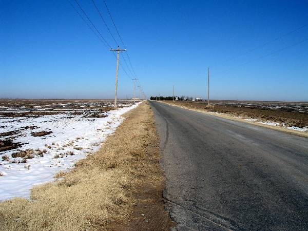 Harmon Road and County Road 405 (2/6/2009)