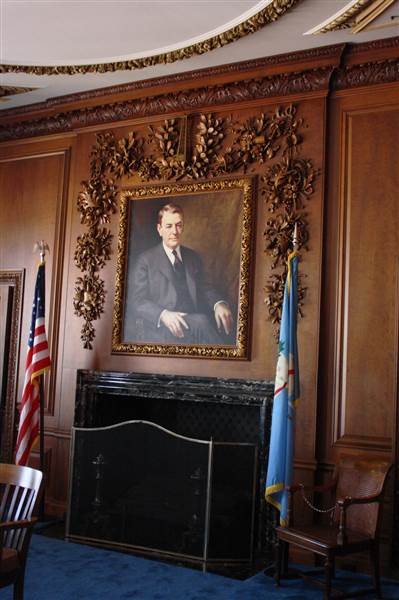 Continental Oil Building/EW Marland Original Board Room - Interior/exterior photos (7/24/2013 - Credits: Lori Henderson)