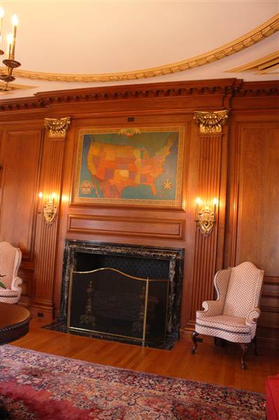 Continental Oil Building/EW Marland Original Board Room - Interior/exterior photos (7/24/2013 - Credits: Lori Henderson)