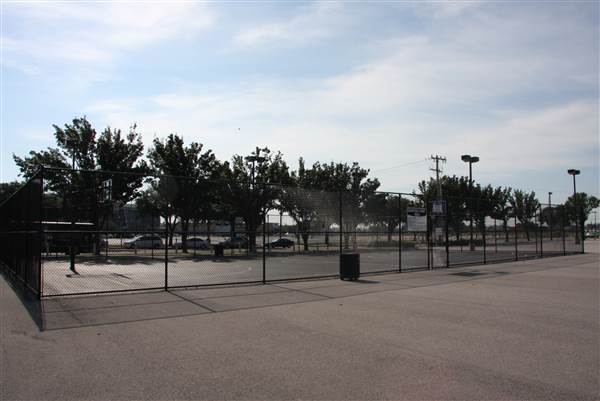 Basketball Court - Downtown Oklahoma City Community Basketball Court (8/1/2013)