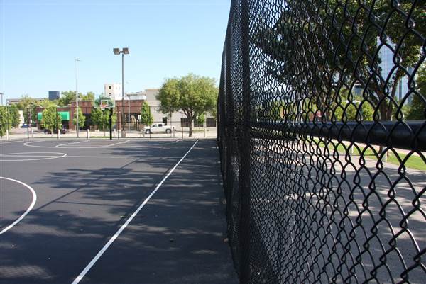 Basketball Court - Downtown Oklahoma City Community Basketball Court (8/1/2013)