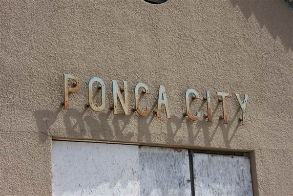 Ponca City Santa Fe Train Depot (4/24/2014 - Credits: Yousef Kazemi)