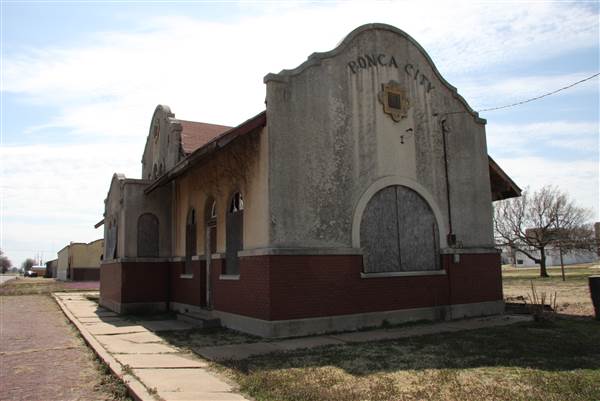 Ponca City Rock Island Train Depot (4/24/2014)