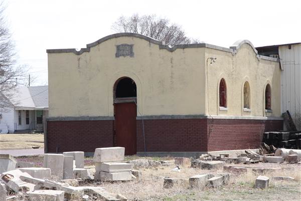 Ponca City Rock Island Train Depot (4/24/2014)