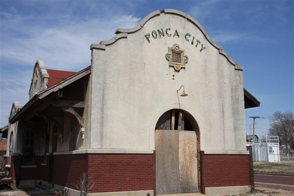 Ponca City Rock Island Train Depot (4/24/2014)