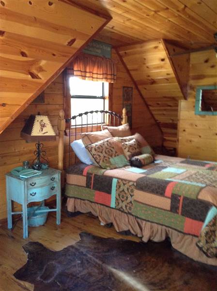 Lakeridge Cabin - Different shots of a rustic cabin with great scenic views of nearby Broken Bow Lake. (8/29/2015 - Credits: Charity O'Donnell)