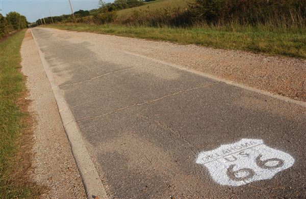 Historic Ribbon Road (Route 66) (3/15/2023 - Credits: Visit Miami OK (CVB))