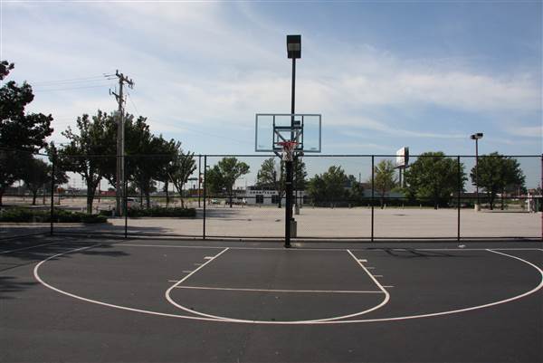 Basketball Court - Downtown Oklahoma City Community Basketball Court (8/1/2013)