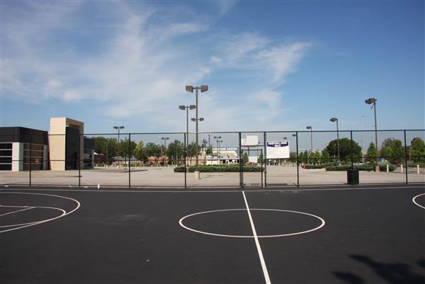 Basketball Court - Downtown Oklahoma City Community Basketball Court (8/1/2013)