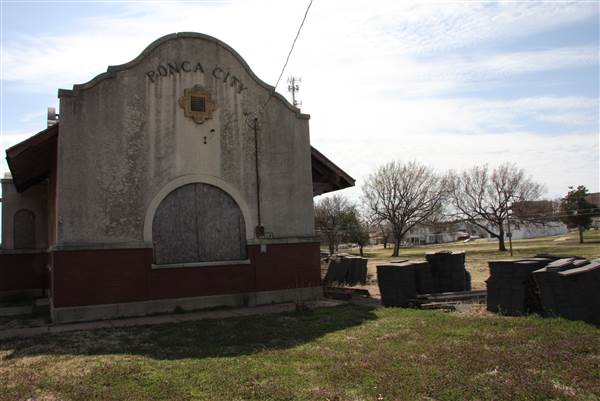 Ponca City Rock Island Train Depot (4/24/2014)