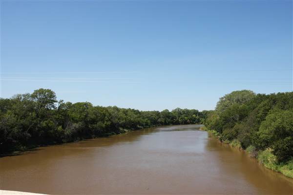 Buffalo 101 Ranch Site and Salt Fork Arkansas River (9/19/2014)
