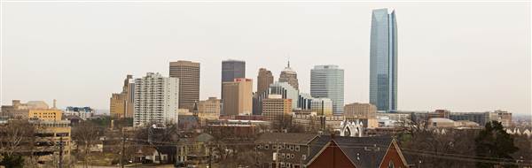 Downtown Oklahoma City (3/27/2015 - Credits: Layne Inselman)