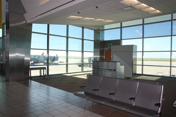 Will Rogers International Airport - Close-up - Terminal 12 (7/15/2015 - Credits: Yousef Kazemi)
