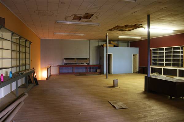 Oklahoma Flower Shop (Warehouse Space) - 2nd Floor Space - Used for Catering, Script Reads, etc. Big open area - wood floors (8/19/2016 - Credits: Yousef Kazemi)