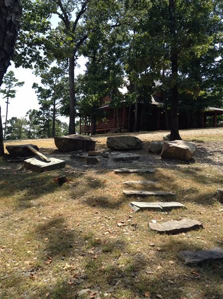 Lakeridge Cabin - Different shots of a rustic cabin with great scenic views of nearby Broken Bow Lake. (8/29/2015 - Credits: Charity O'Donnell)