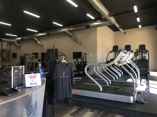 BMW Fitness - State of the art modern gym. (9/4/2019 - Credits: Charity O'Donnell)