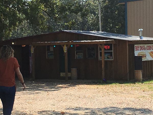 The HochaHut - Outdoor Corn Dog Hut with great outdoor space.Located right off highway 259. (9/5/2019 - Credits: Charity O'Donnell)