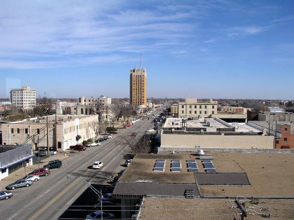 Downtown Enid (2/4/2009)