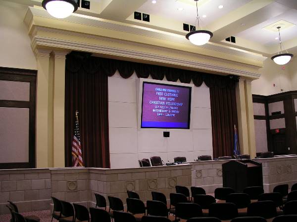 Ponca City - City Hall - Centennial Plaza (2/9/2009)