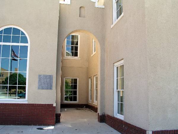 Ponca City - City Hall - Centennial Plaza (2/9/2009)