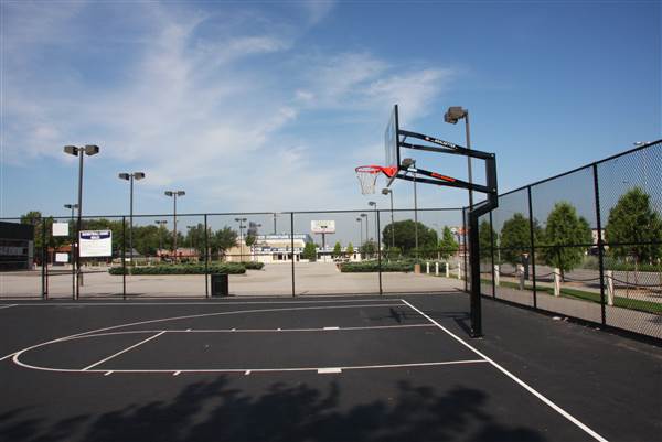 Basketball Court - Downtown Oklahoma City Community Basketball Court (8/1/2013)