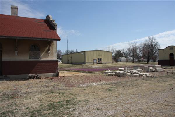 Ponca City Rock Island Train Depot (4/24/2014)