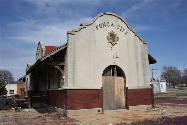 Ponca City Rock Island Train Depot (4/24/2014)