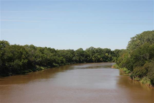 Buffalo 101 Ranch Site and Salt Fork Arkansas River (9/19/2014)
