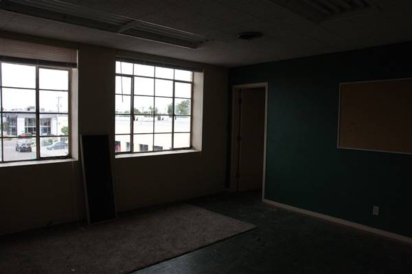Oklahoma Flower Shop (Warehouse Space) - 2nd Floor Space - Offices. Have been used as police/forensics lab and morgue (8/19/2016 - Credits: Yousef Kazemi)