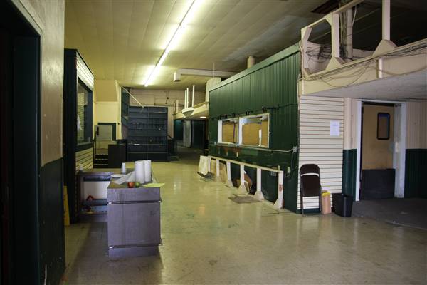 Oklahoma Flower Shop (Warehouse Space) - Main entrance area - productions have used for craft services in the past. (8/19/2016 - Credits: Yousef Kazemi)