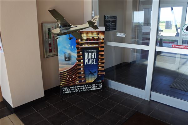 Durant Regional Airport (5/10/2019 - Credits: Tyler Slawson)