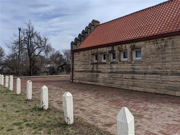 Shawnee Santa Fe Train Depot (2/29/2020 - Credits: Stacy Cramer Moore / Shawnee Tourism)