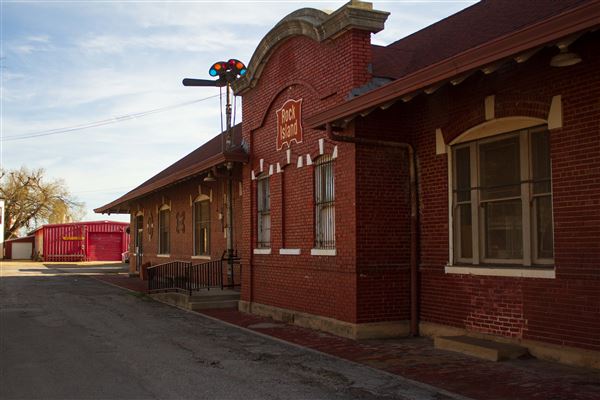 Canadian County Historical Museum - Rock Island Depot (4/22/2021)