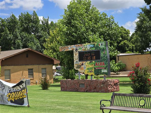 Downtown Alva (7/20/2025 - Credits: Jeremy Zeller)