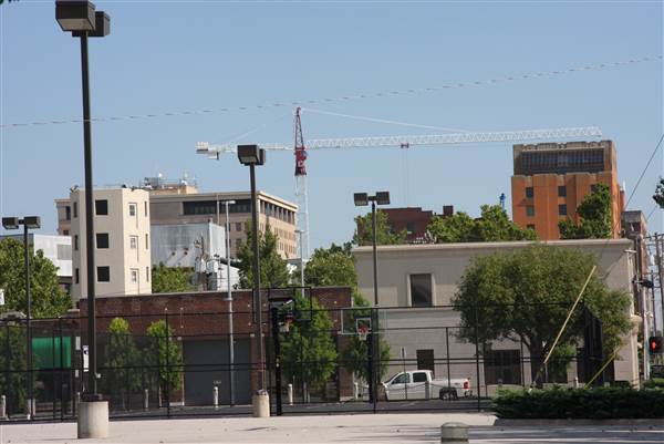 Basketball Court - Downtown Oklahoma City Community Basketball Court (8/1/2013)