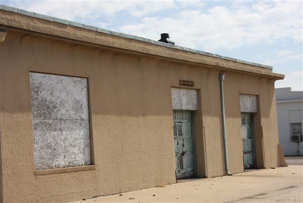 Ponca City Santa Fe Train Depot (4/24/2014 - Credits: Yousef Kazemi)