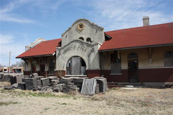 Ponca City Rock Island Train Depot (4/24/2014)