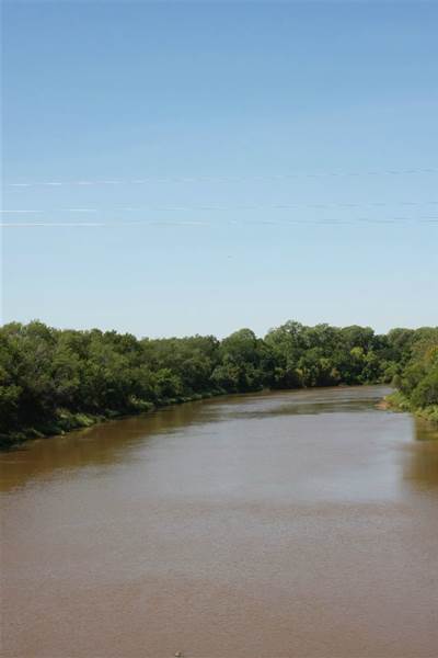 Buffalo 101 Ranch Site and Salt Fork Arkansas River (9/19/2014)