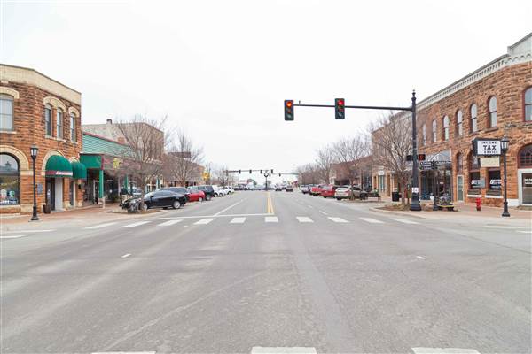 Downtown Edmond (2/26/2015 - Credits: Layne Inselman)