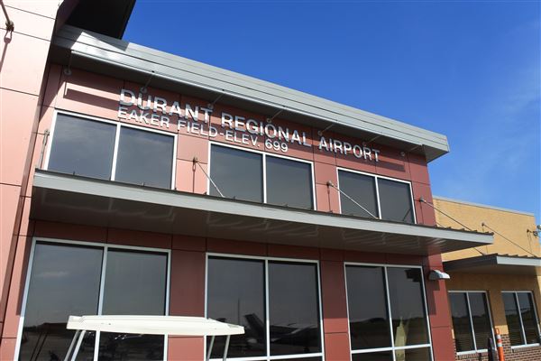 Durant Regional Airport (5/10/2019 - Credits: Tyler Slawson)